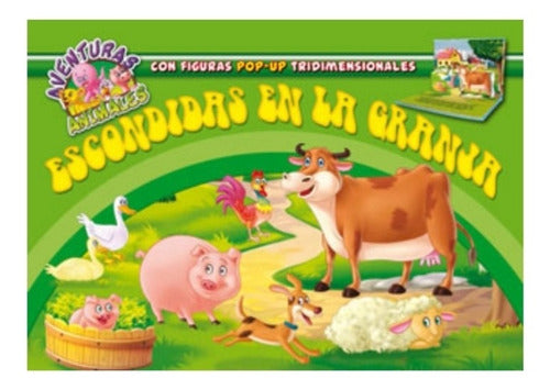 Colección Aventuras Animales Pop-up Tridimensional