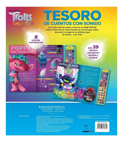 Tesoro De Cuentos Con 39 Sonidos Trolls World Tour Dreamwork