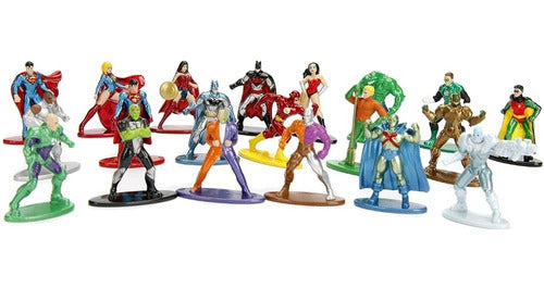Nano Metalfigs Dc Diecast 20 Figuras Metálicas Jada Toys