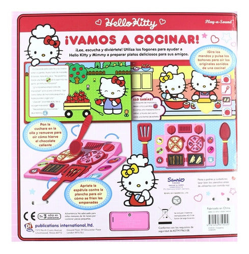 Hello Kitty ¡vamos A Cocinar! Libro Interactivo Con Sonidos