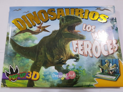 Cuentos Infantiles Dinosaurios Pop Up 3d 4 Tomos