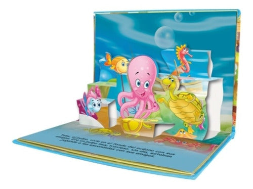 Colección Aventuras Animales Pop-up Tridimensional