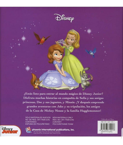 Libro Tesoro De Cuentos Dorado La Magia De Disney Junior