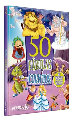 Colección 50 Fábulas Y Cuentos Original Pasta Dura