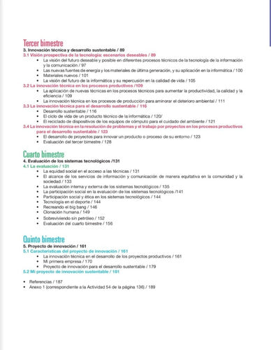 Tecnología 3. Secundaria. Énfasis Informática. Preludio