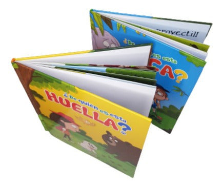 Set 2 Libros De Quién Es Esta Huella De Quién Es Esta Caca