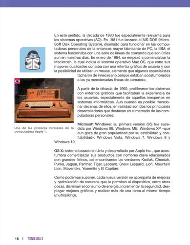 Tecnología 3. Secundaria. Énfasis Informática. Preludio