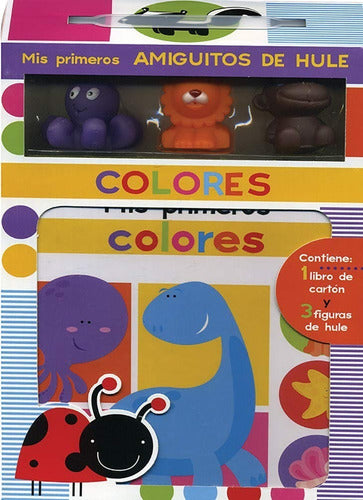 Libro Mis Primeros Amiguitos De Hule Colores