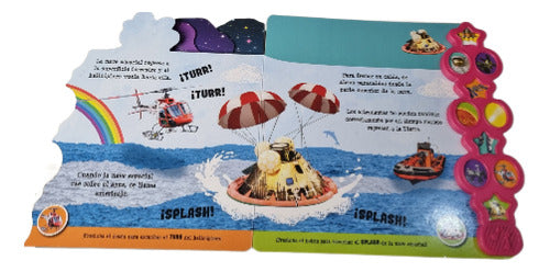 Libro Con 10 Sonidos Asombroso Espacio Lexus Pasta Dura