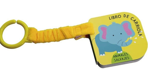 Set 3 Libros De Carriola. Animales Salvajes, Bebés, Granja