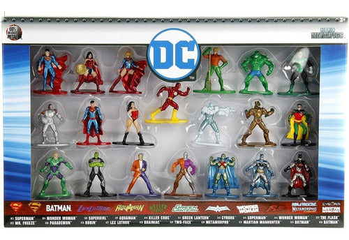 Nano Metalfigs Dc Diecast 20 Figuras Metálicas Jada Toys