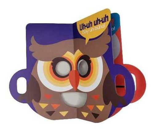 Set 4 Libros Pasta Dura Mascaritas. Zoológico, Bosque,granja