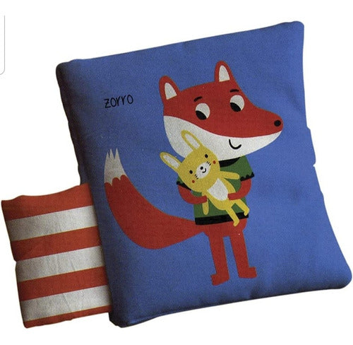 Mi Libro Ruidoso Y Suavecito De Animales. Zorro Y Conejo.