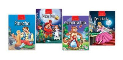 4 Cuentos Mis Peque Clásicos Preferidos.pinocho,cenicienta..