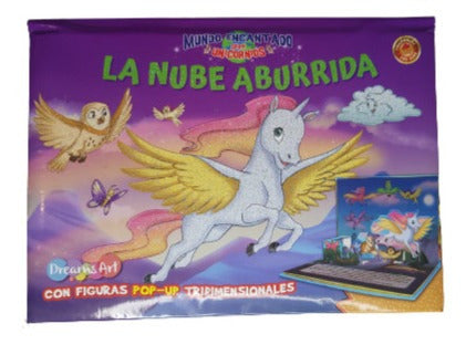 Set 4 Libros Mundo Encantado Unicornios 3d Pop Up Dreamsart