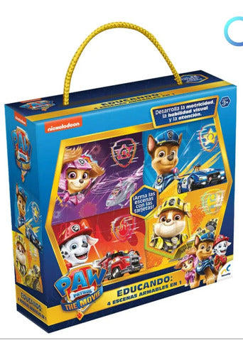 Educando: 4 Escenas Armables En 1 Nickelodeon Paw Patrol