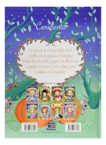 Libro Lee, Viste Y Juega Cenicienta Nuevo ¡envió Gratis!