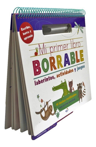 Mi Primer Libro Borrable, Laberintos, Actividades Y Juegos