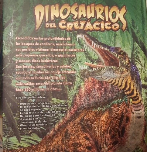 Colección 2 Libros Dinosaurios Del Jurásico Y Cretácico