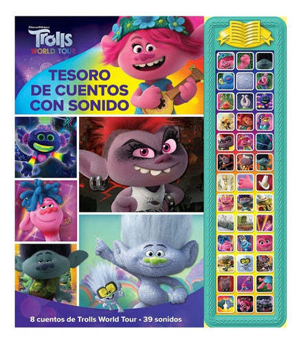 Tesoro De Cuentos Con 39 Sonidos Trolls World Tour Dreamwork