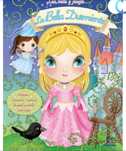 Libro Lee, Viste Y Juega La Bella Durmiente Nuevo Original