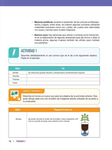 Tecnología 3. Secundaria. Énfasis Informática. Preludio