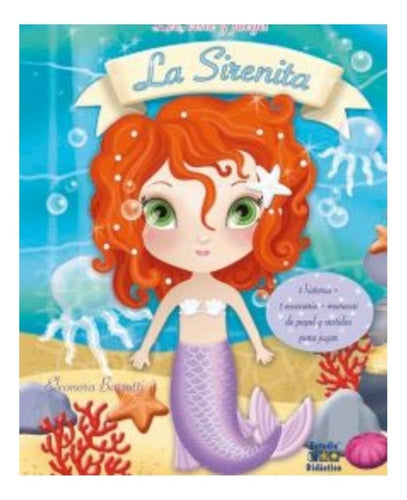 Libro Lee, Viste Y Juega La Sirenita Nuevo ¡envió Gratis!