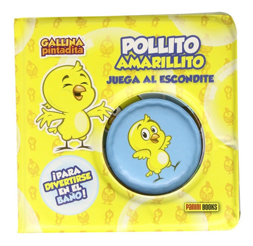 Pollito Amarillito Juega Al Escondite: Libro Baño